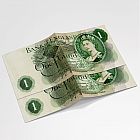 One Pound Note Notebook
